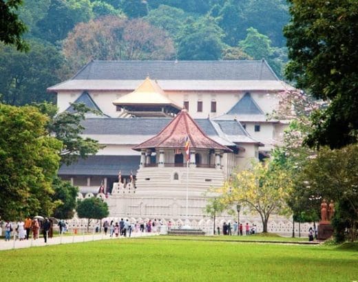 Kandy City in Sri Lanka